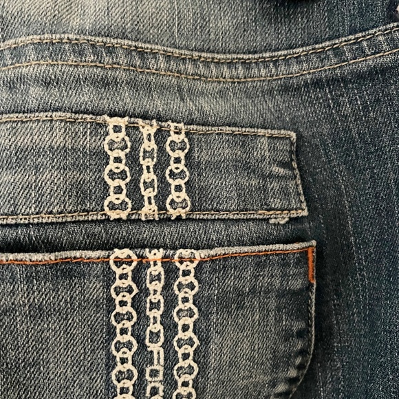 Anthropologie Free People Freedom of Choice Bootcut Low Rise Blue Jeans - Picture 10 of 10